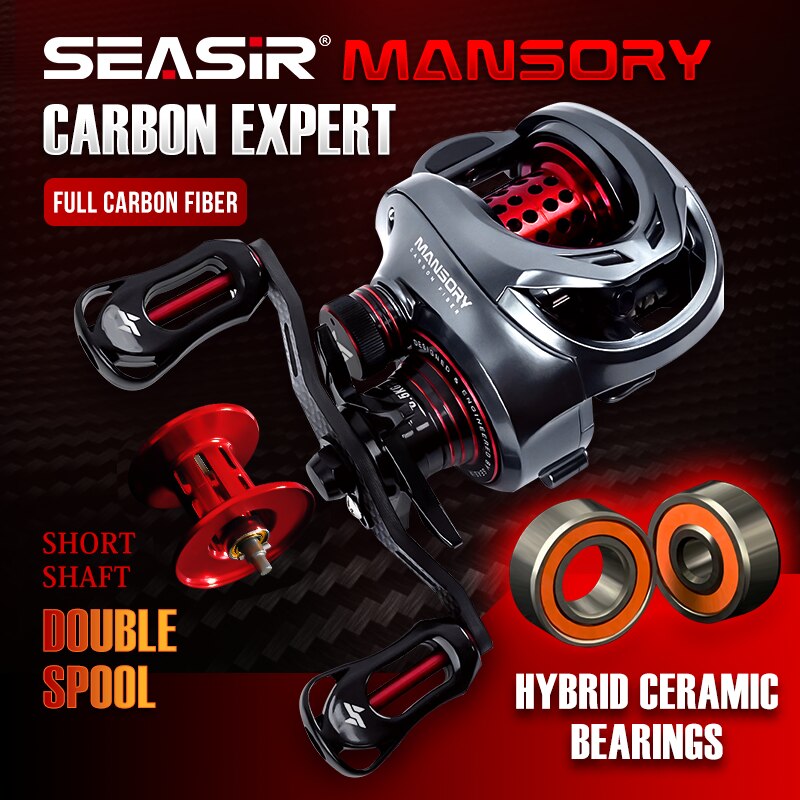 Kastking Reel Zephyr - Рыболовная катушка Seasir Mansory Baitcasting 146