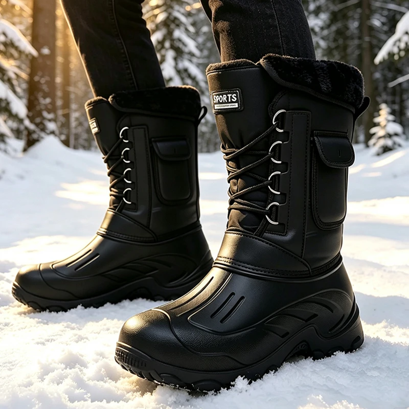 Fishing Boots - Мужские зимние ботинки для активного отдыха,