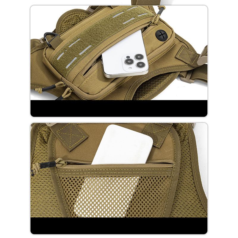 Тактическая нагрудная сумка-жи – обзор и цена Fishing Backpack