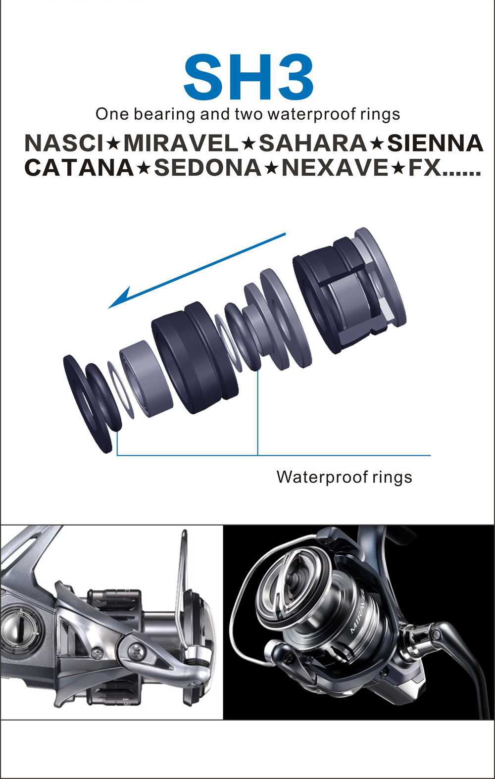 Комплекты для замены рыболовны – обзор и цена Shimano Reel Stradic