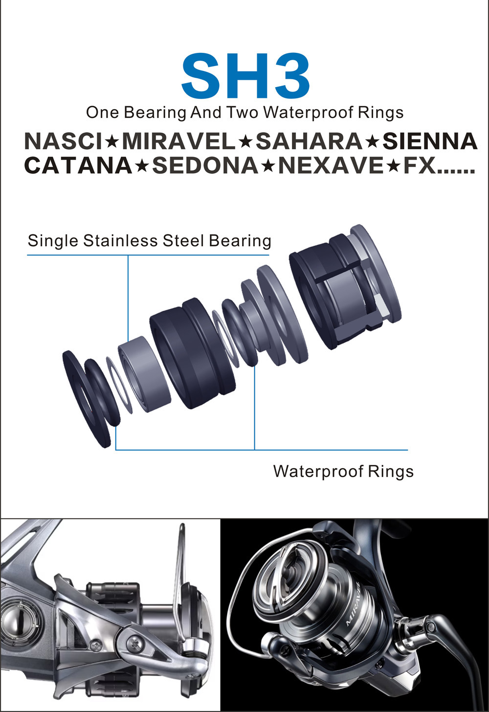 Комплекты для замены рыболовны – обзор и цена Shimano Reel Stradic