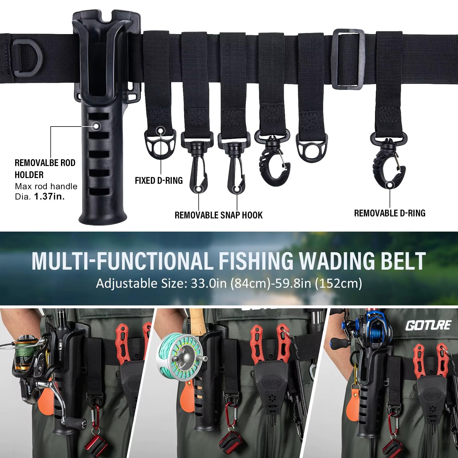 Легкие вейдерсы Goture с интег – обзор и цена Fishing Waders